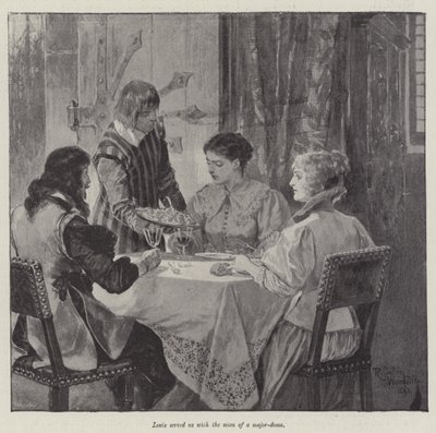 Onder de rode mantel, door Stanley J. Weyman door Richard Caton Woodville junior